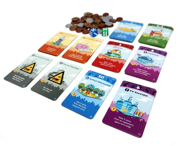 machi koro card sleeves Machi Koro 5th Anniversary Edition – Game Centre Nz