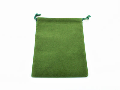 Accessories, Dice Bag Suedecloth Small Green