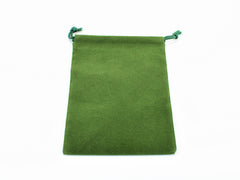 Dice Bag Suedecloth Small Green