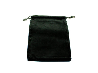 Accessories, Dice Bag Suedecloth Small Black
