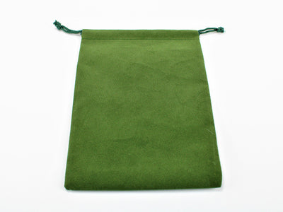 Dice, Dice Bag Suedecloth Large Green