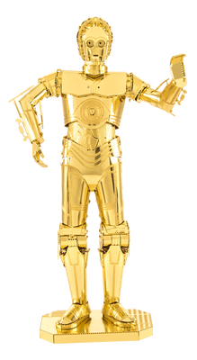 3D Jigsaw Puzzles, Metal Earth: Star Wars C-3PO Gold