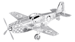 Metal Earth: P-51 Mustang