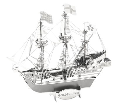 3D Jigsaw Puzzles, Metal Earth: Golden Hind