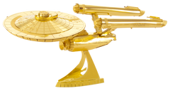 Metal Earth: Star Trek Gold USS Enterprise NCC-1701