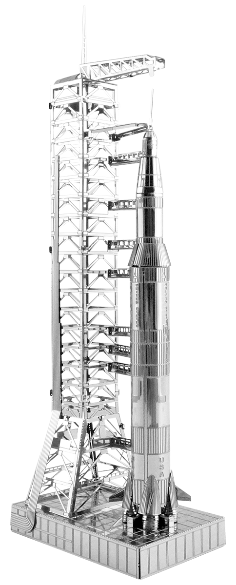 Metal Earth: Apollo Saturn V with Gantry