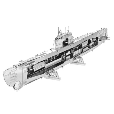 3D Jigsaw Puzzles, Metal Earth: German U-Boat Type XXI