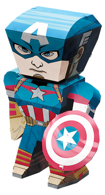 3D Jigsaw Puzzles, Metal Earth: Captain America