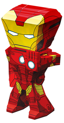 3D Jigsaw Puzzles, Metal Earth: Iron Man