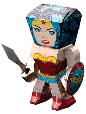 3D Jigsaw Puzzles, Metal Earth: Wonder Woman