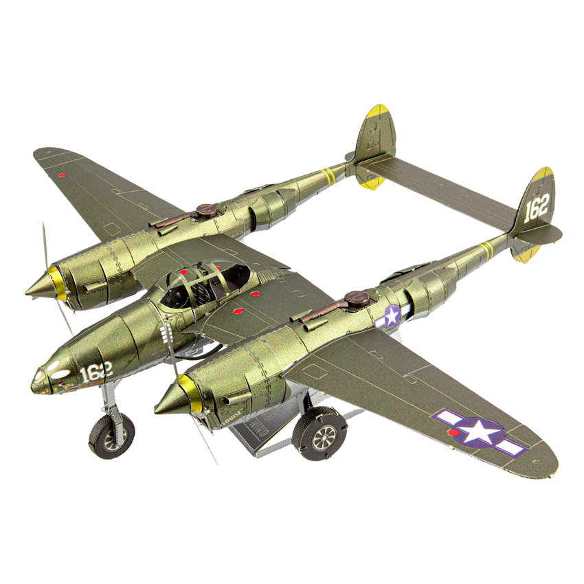 Metal Earth ICONX: P-38 Lightning