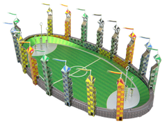 Metal Earth Quidditch Pitch