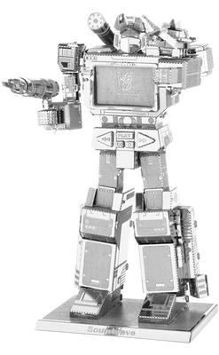 3D Jigsaw Puzzles, Metal Earth: Transformers Soundwave