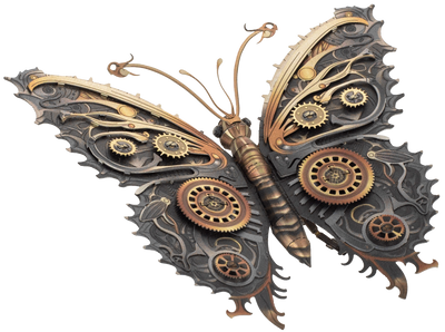 3D Jigsaw Puzzles, Metal Earth: Steampunk Butterfly