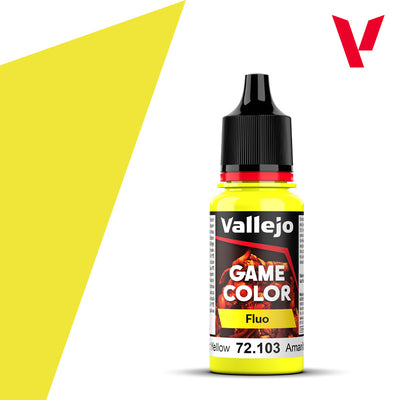 Hobby Supplies, Game Color Fluo: Fluorescent Yellow 18ml