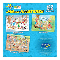 Jan van Haasteren: The Riding School 100pc Mini Puzzle