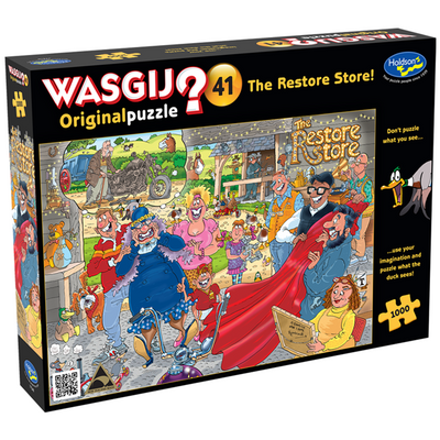 Jigsaw Puzzles, Wasgij Original 41 Restore Store