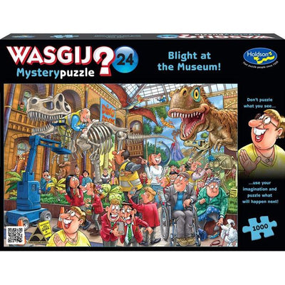 Jigsaw Puzzles, Wasgij Myst 24 Blight at the Museum 1000PC