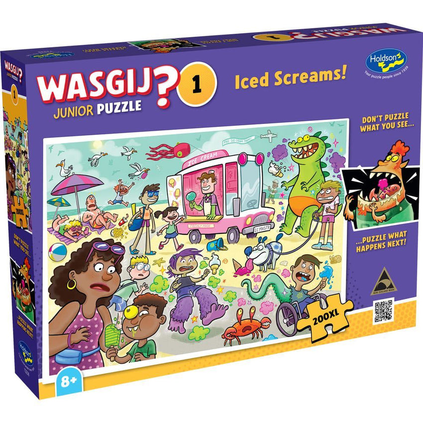 Wasgij Junior 1: Ice Screams 200pc XL Puzzle