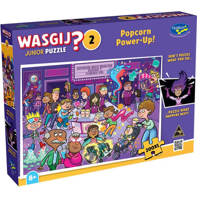 Kid's Jigsaws, Wasgij Junior 2: popcorn Power-Up! 200pc XL Puzzle