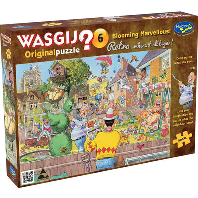 Jigsaw Puzzles, Wasgij Retro Original 6: Blooming Marvellous! 500pc XL Puzzle