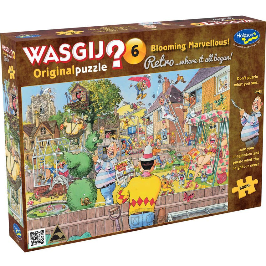 Wasgij Retro Original 6: Blooming Marvellous! 500pc XL Puzzle