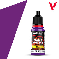 Game Colour Flourescent Violet