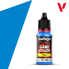 Game Colour Flourescent Blue