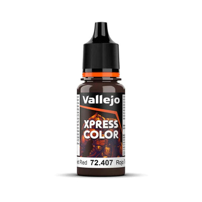 Hobby Supplies, Xpress Velvet Red 18ml