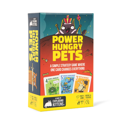 Card Games, Power Hungry Pets Small Box