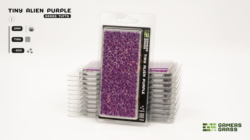 Tiny Tufts Alien Purple 2mm