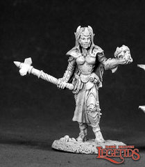 Reaper Dark Heaven Legends: Female Dark Elf Cleric