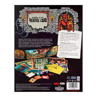 Role Playing Games, D&D Stranger Things: Welcome to the Hellfire Club