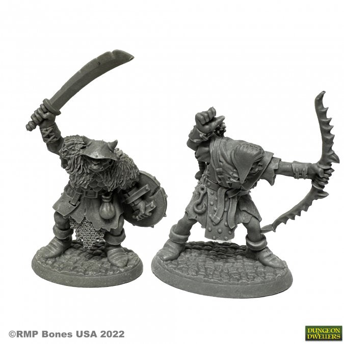 Orc Raiders of the Ragged Wound Tribe x2
