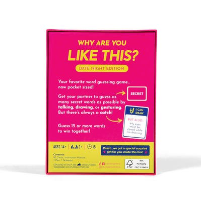 Word Games, Why Are You Like This? Date Night Edition – Grab & Game