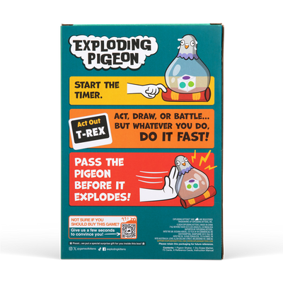 All Products, Exploding Pigeon