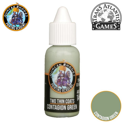 Hobby Paint, Two Thin Coats: Contagion Green 15ml