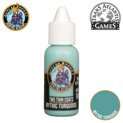 Hobby Paint, Two Thin Coats: Mythic Turquoise 15ml