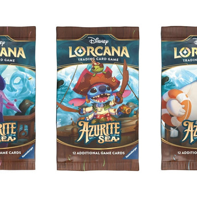 On Sale, Disney Lorcana TCG: Azurite Sea Booster Pack