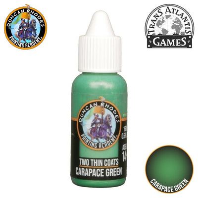 Hobby Paint, Two Thin Coats: Carapace Green 15ml