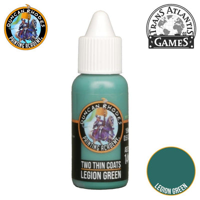 Hobby Paint, Two Thin Coats: Legion Green 15ml