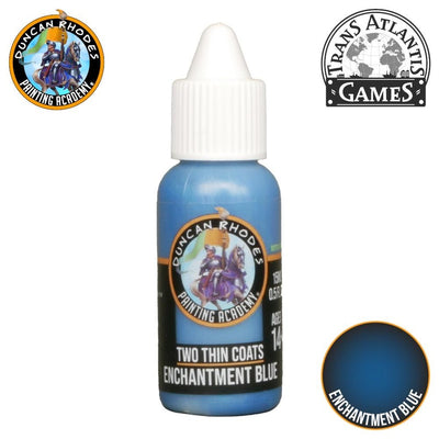 Hobby Paint, Two Thin Coats: Enchantment Blue 15ml