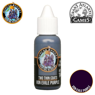 Hobby Paint, Two Thin Coats: Von Evile Purple 15ml