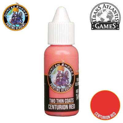 Hobby Paint, Two Thin Coats: Centurion Red 15ml