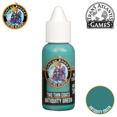 Hobby Paint, Two Thin Coats: Antiquity Green 15ml