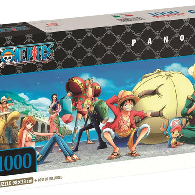 Jigsaw Puzzles, Clementoni: One Piece Panorama 1000pc Puzzle
