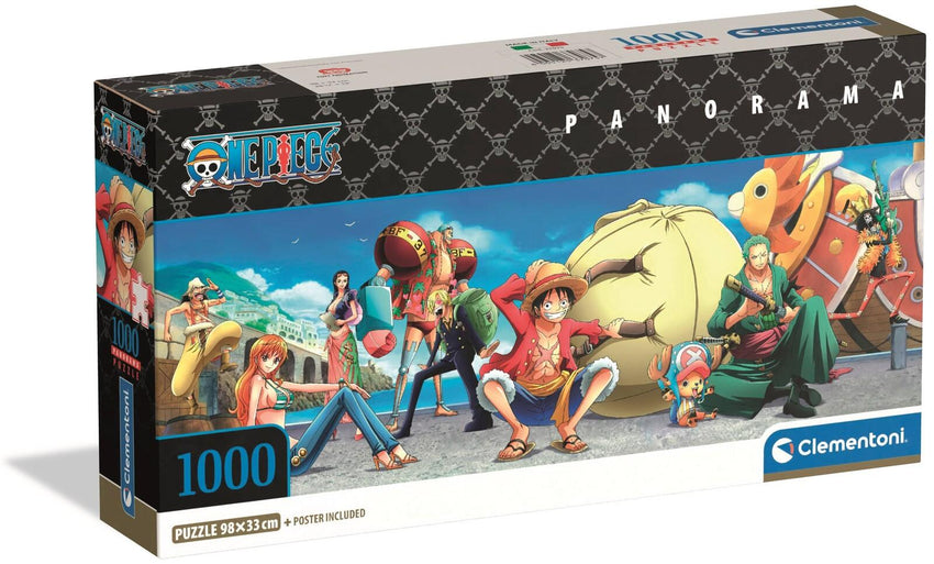 Clementoni: One Piece Panorama 1000pc Puzzle