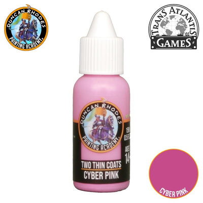 Hobby Paint, Two Thin Coats: Cyber Pink 15ml