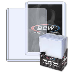 BCW: Topload Card Holder Standard 25 Pack