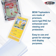 BCW: Topload Card Holder Standard 25 Pack